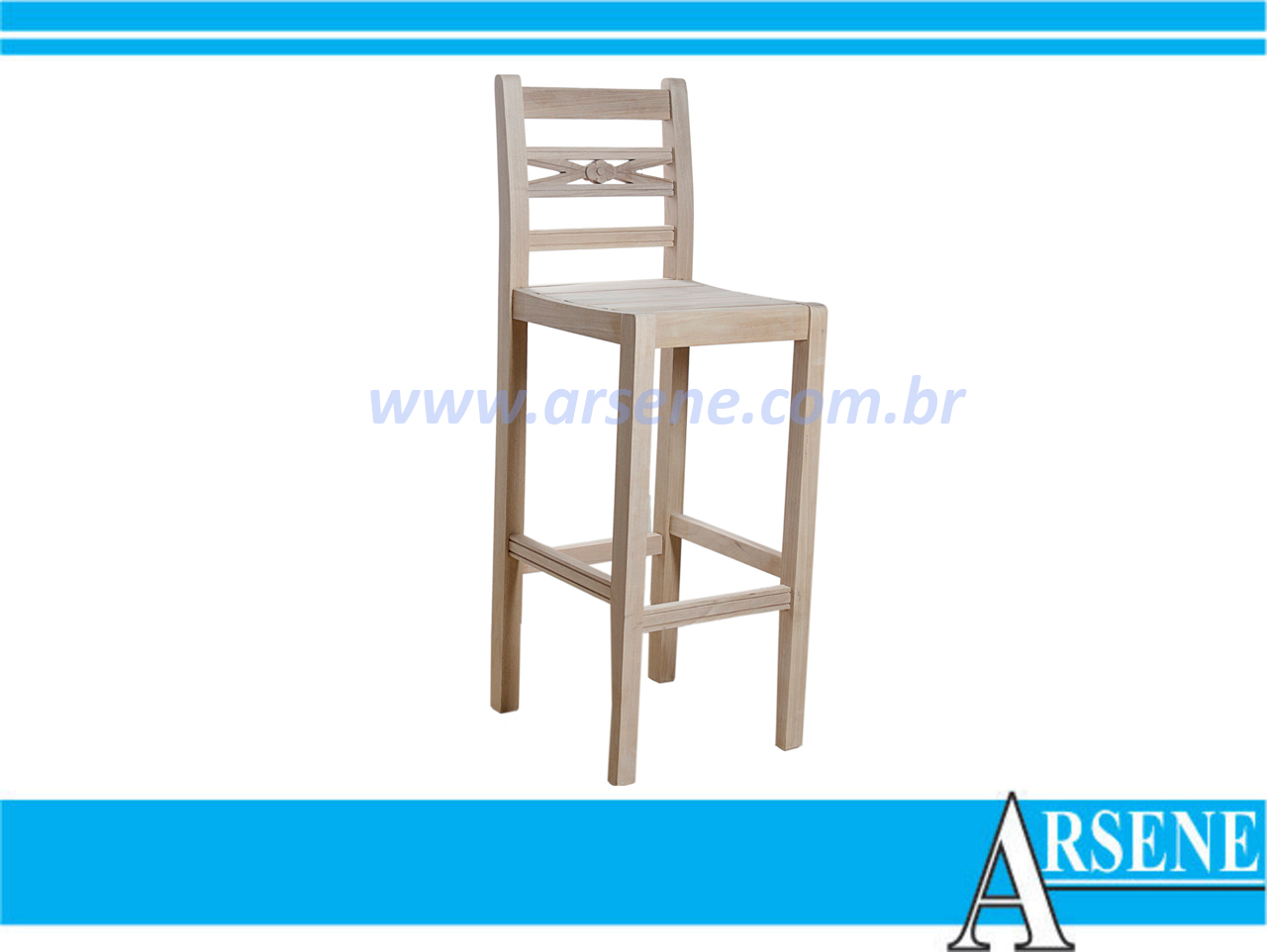 Banqueta Thereza Entalhada